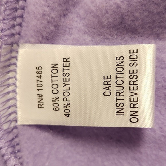 Misses C & K Designs button front sweatshirt - Size M/L - Picture 6 of 6